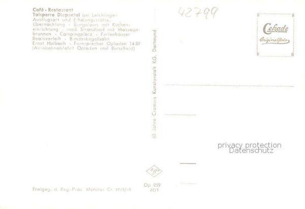 Leichlingen Rheinland Cafe Restaurant Talsperre Diepental – Bild 2