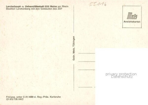 Lerchenberg Mainz mit Gebaeuden des ZDF – Bild 2