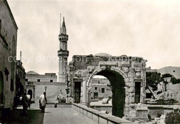 Tripoli   Tripolis Libyen Teilansicht