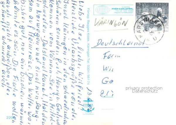 Kaeringoen Orust Sweden Kuestenort – Bild 2