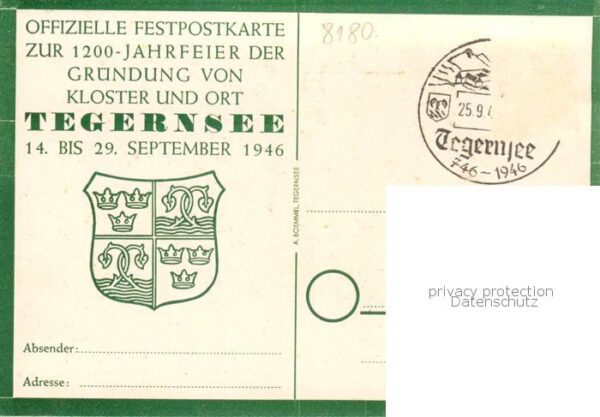 Tegernsee Kloster Tegernsee Zeichnung – Bild 2