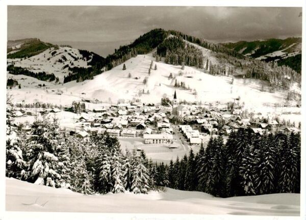 Oberstaufen Winterpanorama