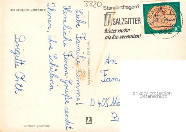 Lebenstedt Salzgitter Panorama Martin Luther Kirche Berliner Strasse CVJM Heim – Bild 2