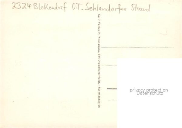 Sehlendorf Blekendorf Zeltplatz Platen Strandpartien – Bild 2