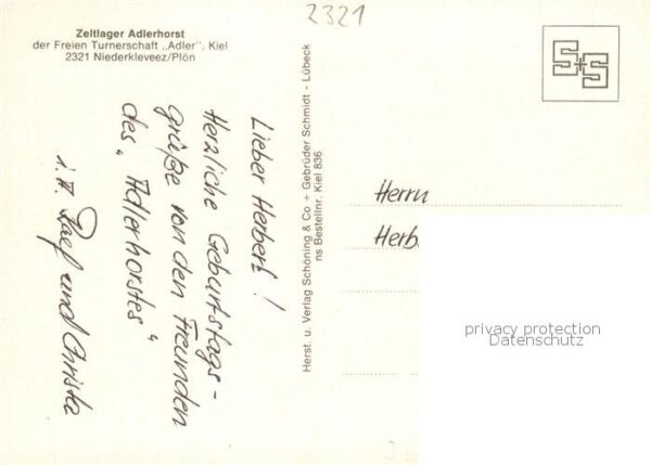 Niederkleveez Boesdorf Zeltlager Adlerhorst der Freien Turnerschaft Adler Kiel – Bild 2