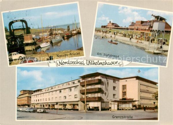 Wilhelmshaven Nassau Bruecke Am Suedstrand Grenzstrasse