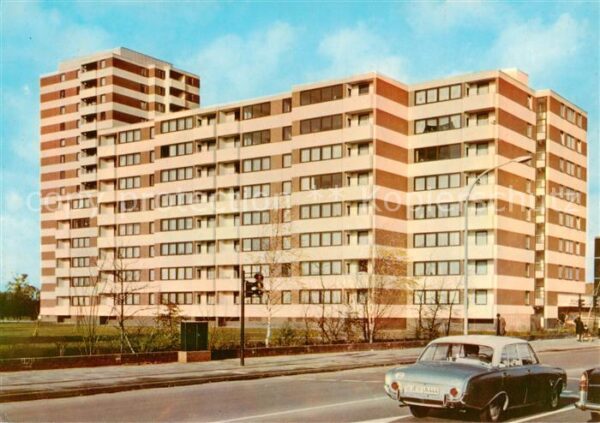 Langenhagen  Hannover Hochhausblock an der Walsroder Strasse