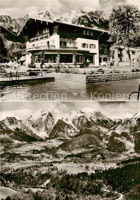 Schoenau Berchtesgaden Stolls Hotel Alpina Schwimmbad Panorama