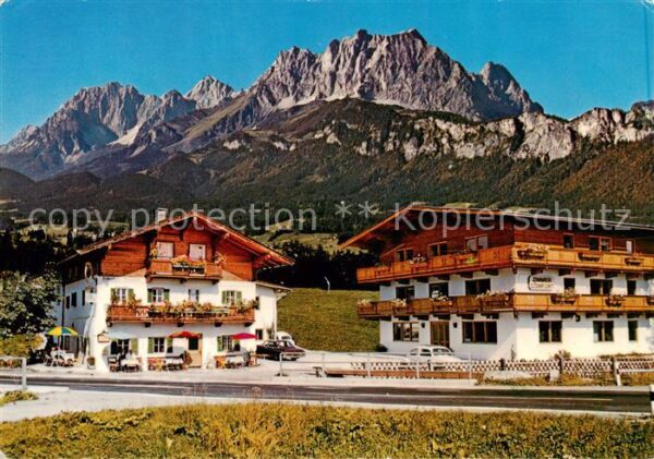 St Johann Tirol Gasthof Velbenburg Bacherwirt am Wilden Kaiser