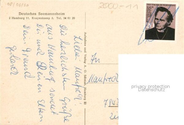 Hamburg Deutsches Seemannsheim – Bild 2