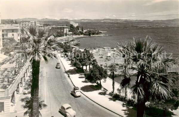 Opatija Abbazia Uferstrasse Panorama