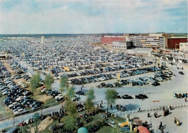 Hannover Messegelaende Parkplatz