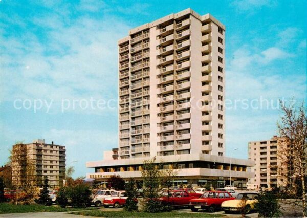 Viernheim Hochhaus am Kurpfalzplatz