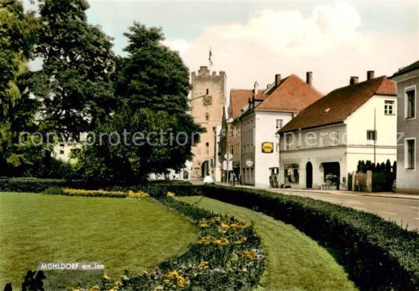 Muehldorf  Inn Park Stadttor