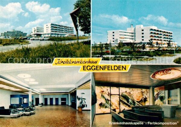 Eggenfelden Kreiskrankenhaus Hauskapelle Farbkomposition