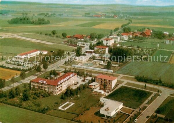 Bad Fuessing Hotel Restaurant Fuessinger Hof Fliegeraufnahme