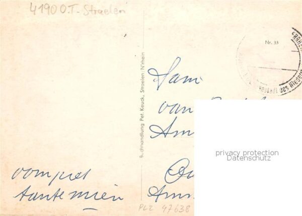 Straelen Rhein Lehranstalt Am Markt Erzeuger Versteigerung Josefshaus Marien Hos – Bild 2