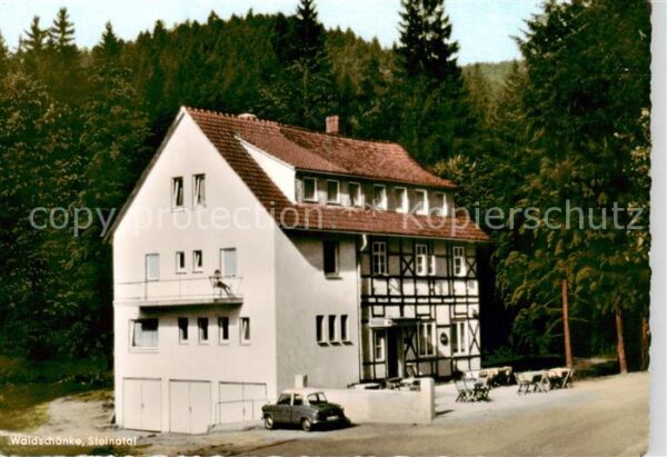 Bad Sachsa Harz Gaststaette Waldschaenke im Steinatal
