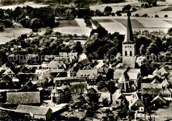 Emsbueren Ansicht mit Kirche