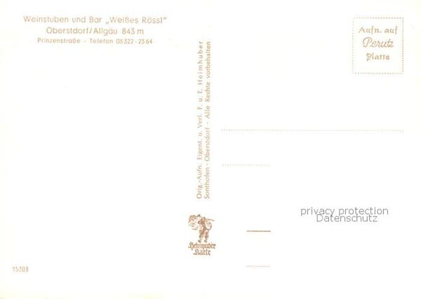 Oberstdorf Weinstuben und Bar Weisses Roessl Gastraum – Bild 2