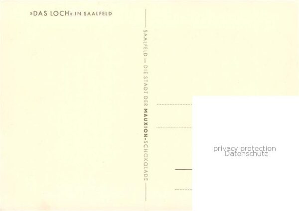 Saalfeld Saale Das Loch Gaststaette Wandmalerei – Bild 2