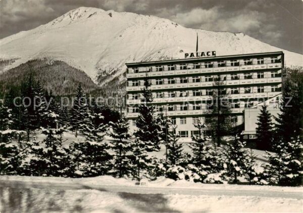 Novy Smokovec Neuschmecks SK Liecebny ustav Palace Vysoke Tatry Berghotel Winter