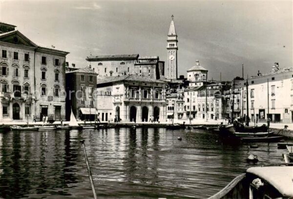 Piran Istria Slovenia Hafen