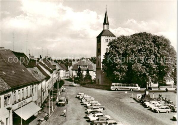 Jessen Elster Leninplatz Kirchturm