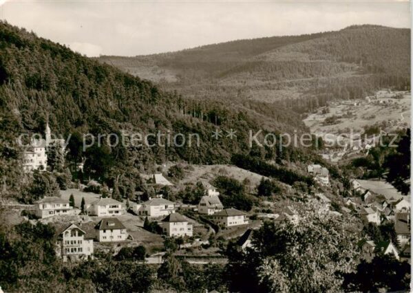 Bad Herrenalb Panorama Schwarzwald