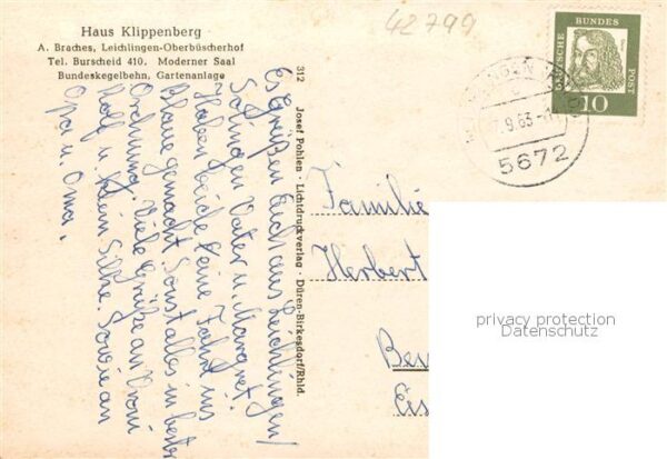 Oberbuescherhof Leichlingen Haus Klippenberg Gastraum Panorama Blick ins Tal – Bild 2