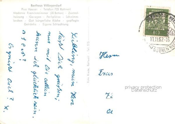 Villingendorf Rasthaus Restaurant Swimming Pool – Bild 2