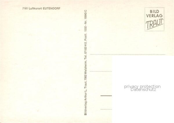 Eutendorf Kirche Gasthaus Landhaus Schien – Bild 2