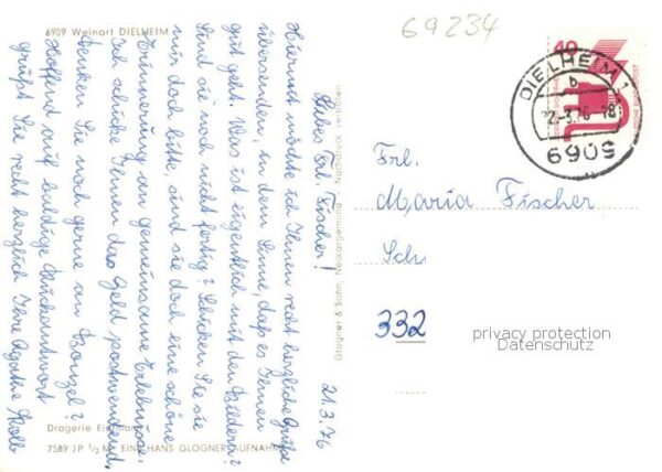 Dielheim Gesamtansicht Kapelle Schule – Bild 2