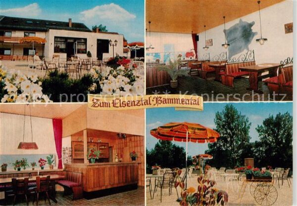 Bammental Hotel Pension zum Elsenztal Restaurant Terrasse