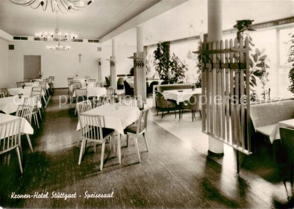 Stuttgart Kronen Hotel Speisesaal