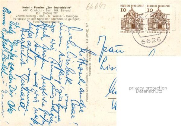 Orscholz Hotel Restaurant Swimming Pool Landschaftspanorama Saarschleife – Bild 2
