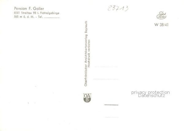 Streitau Woernsmuehl Pension Gollter Weissenstein Turm – Bild 2