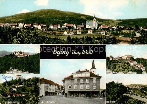 Eging See Panorama Englburg Soldenburg Marktplatz Fuerstenstein Ranfels