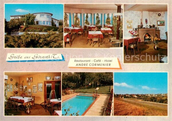 Goersroth Huenstetten Hotel Restaurant Cafe Cormenier Swimming Pool Panorama