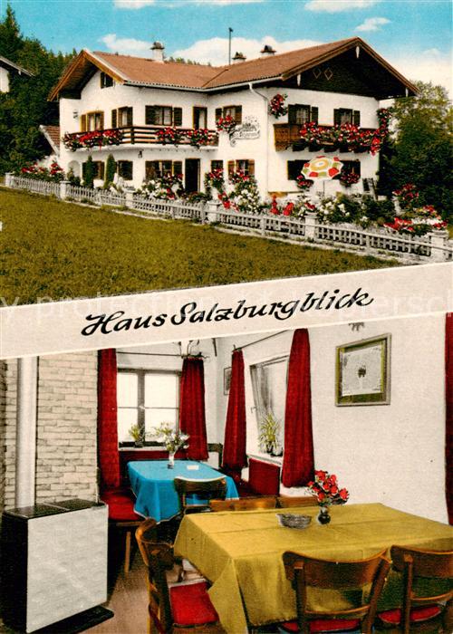 Ainring Haus Salzburgblick Gaestehaus Gastraum