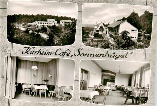 Reiterswiesen Kurheim Cafe Sonnenhuegel an der Ruine Bodenlaube