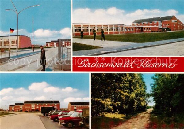 Schwarzenbek Sachsenwald-Kaserne Wache Waldweg