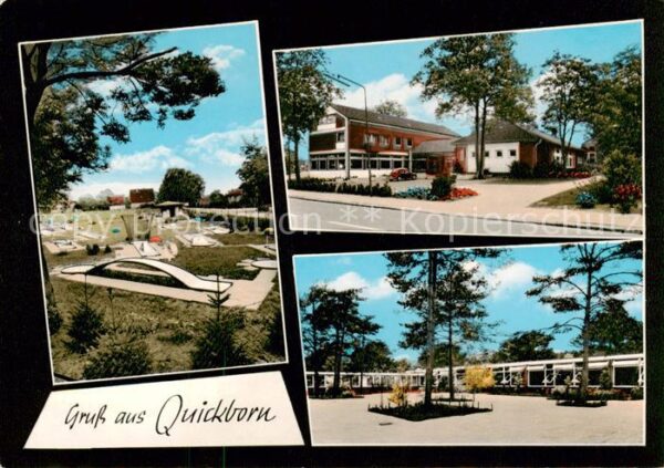 Quickborn  Pinneberg Heide Minigolfanlage Teilansichten