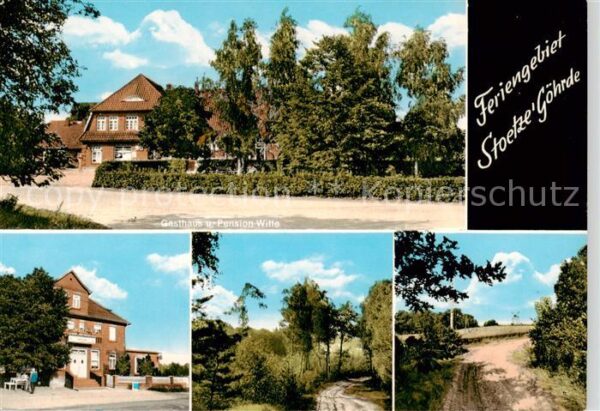 Stoetze Stoetze Feriengebiet Lueneburger Heide Gasthaus Pension Landschaft