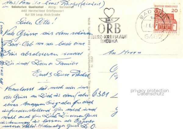 Bad Orb Sanatorium Quellenhof – Bild 2