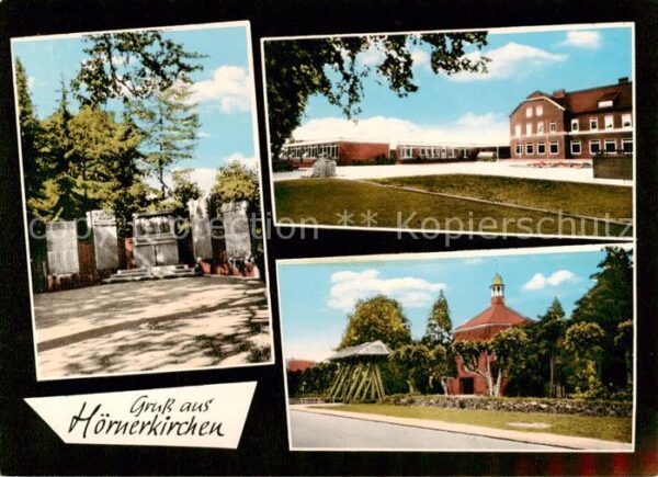 Hoernerkirchen Brande-Hoernerkirchen Gedenkstaette Teilansichten