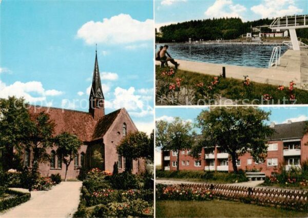 Wacken Kirche Wohnblock Freibad