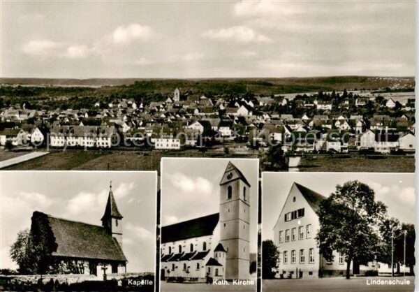 Wendlingen Neckar Panorama Kapelle Kirche Lindenschule
