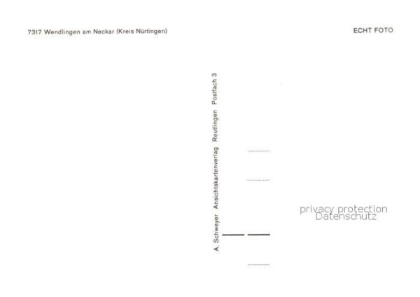 Wendlingen Neckar Panorama Kapelle Kirche Lindenschule – Bild 2