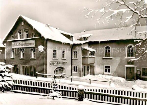 Neubau Fichtelberg Gasthof Pension Cafe Herrmann